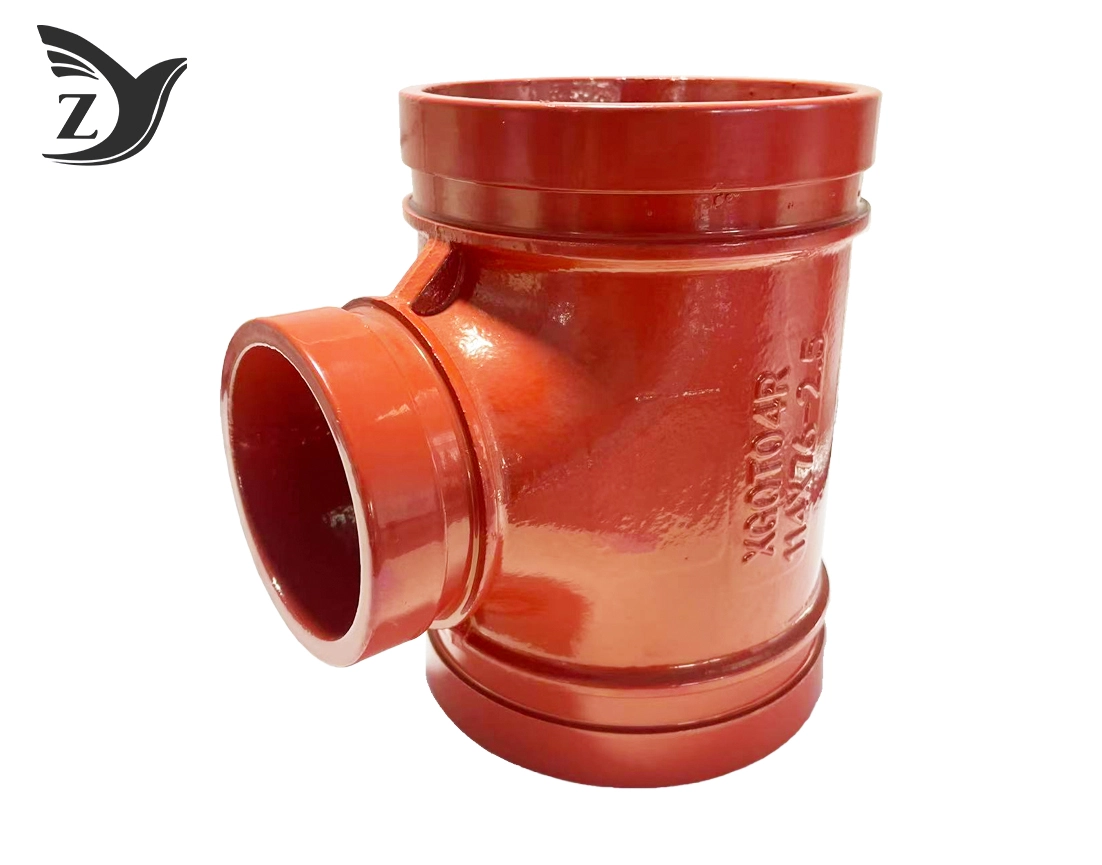 Fire Grooved Reducing Tee 3 Fire Grooved Reducing Tee 3