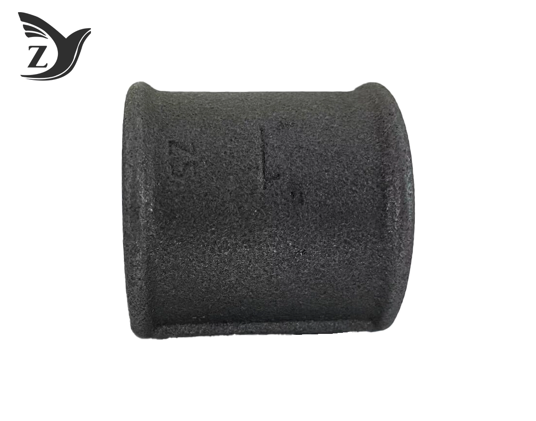 Black Round Face Coupling Pipe Fittings 3