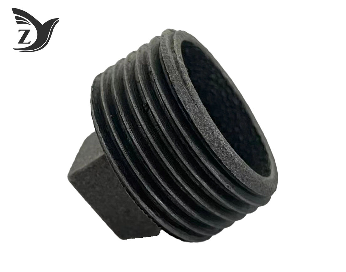 Black Flangeless Plug Pipe Fittings 3