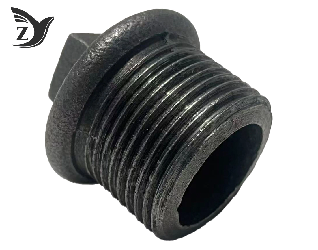 Black Flanged Plug Pipe Fittings 3 Black Flanged Plug Pipe Fittings 3