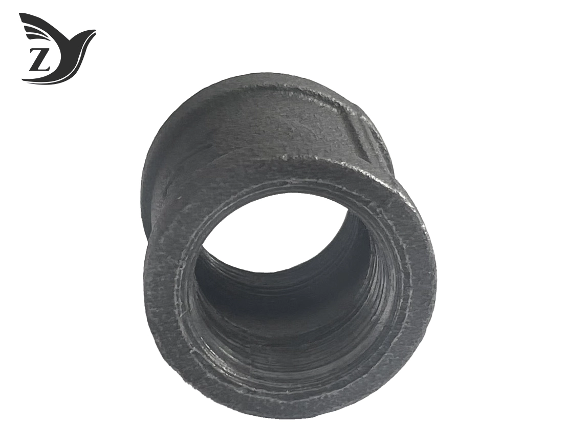 Black Square Face Coupling Pipe Fittings 2