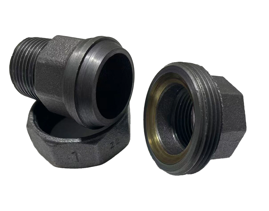  Black Male-Female Union 343 Pipe Fittings 1