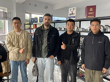 Client Visit & Business  Exchange at Factory