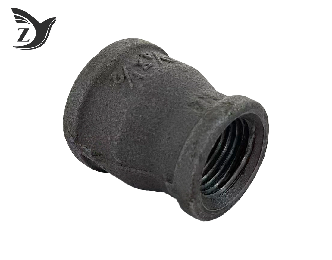 Black Square Face Reducing Coupling Pipe Fittings 1