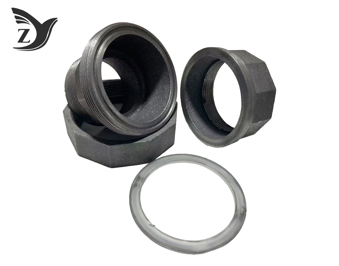 Black Male-Female Union 331 Pipe Fittings 2