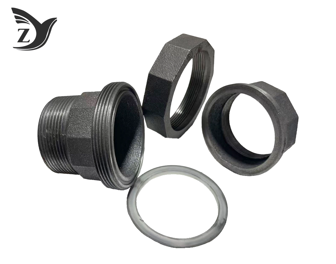 Black Male-Female Union 331 Pipe Fittings 3 Black Male-Female Union 331 Pipe Fittings 3