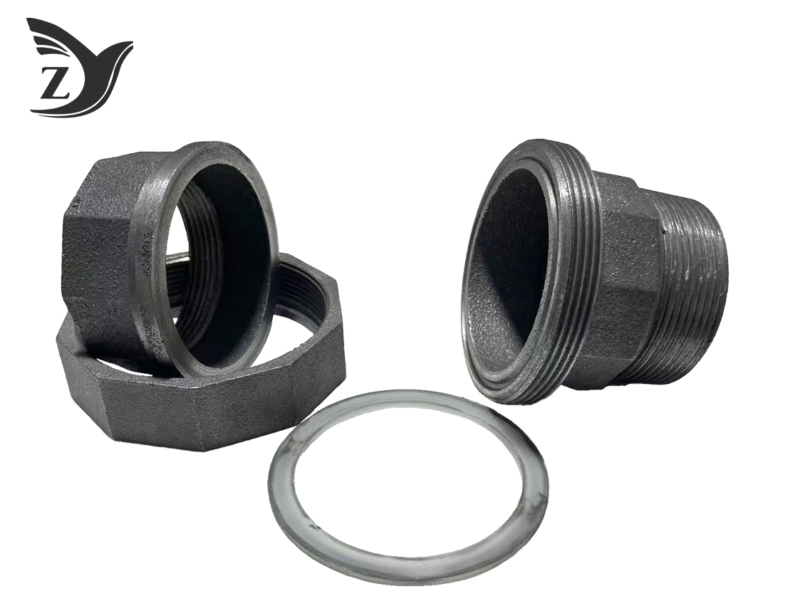 Black Male-Female Union 331 Pipe Fittings 1 Black Male-Female Union 331 Pipe Fittings 1