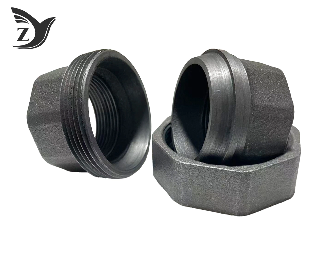 Black Union 340 Pipe Fittings 2 Black Union 340 Pipe Fittings 2
