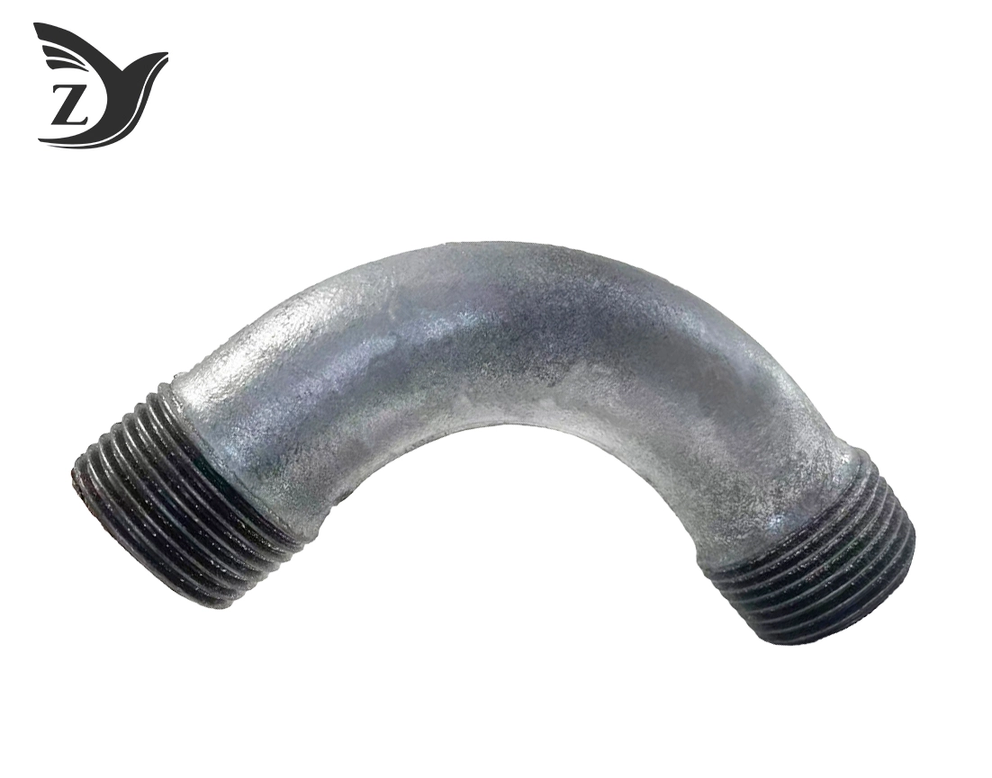 Round Face Galvanized Round Edge 90° Elbow Pipe Fittings 2 Round Face Galvanized Round Edge 90° Elbow Pipe Fittings 2