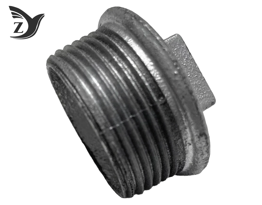 Galvanized Flanged Pipe Plug Pipe Fittings 1 Galvanized Flanged Pipe Plug Pipe Fittings 1