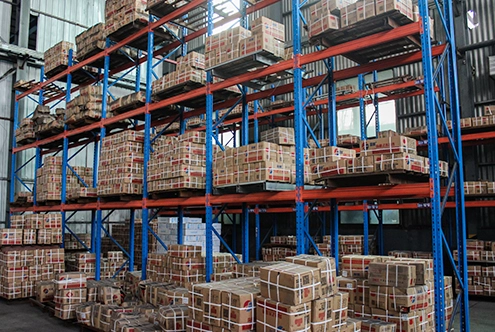 Finished Products Warehouse & Storage Racks