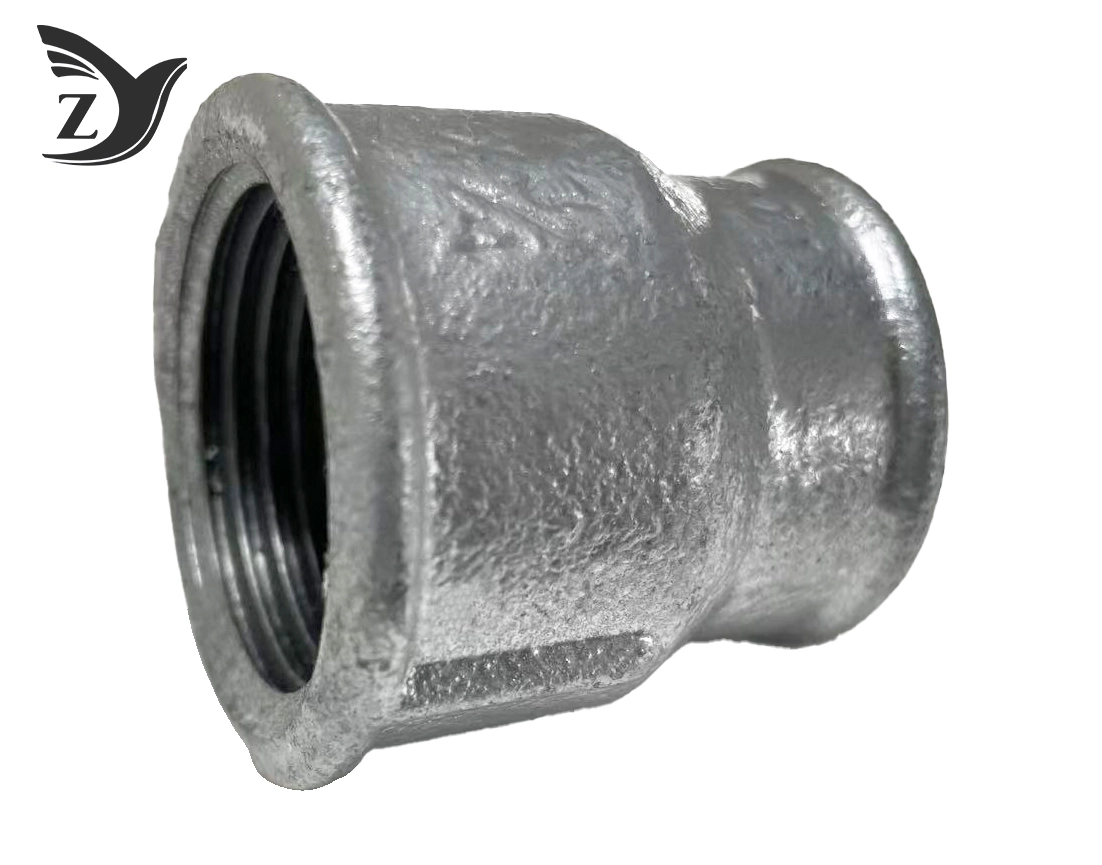 Round Face Galvanized Round Edge Reducing Coupling Pipe Fittings 1 Round Face Galvanized Round Edge Reducing Coupling Pipe Fittings 1