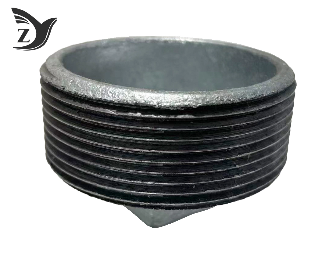 Galvanized Non-Flanged Pipe Plug Pipe Fittings 2