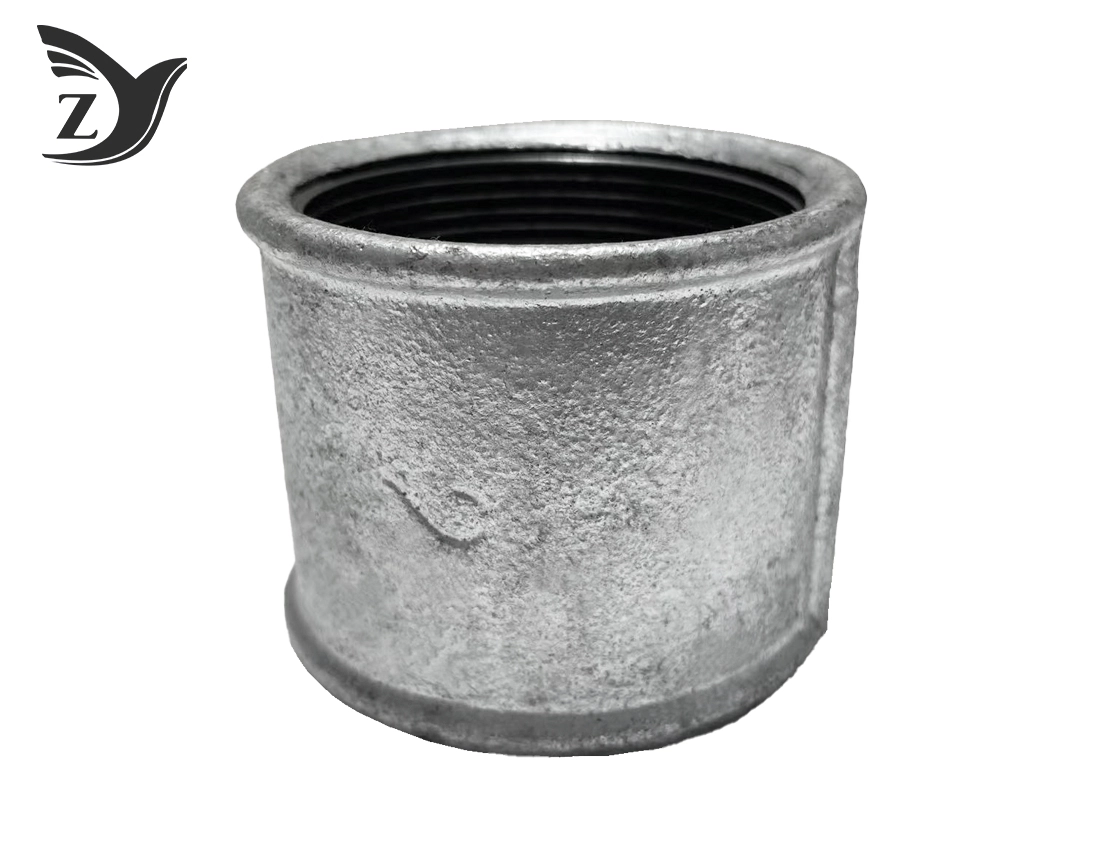 Round Face Galvanized Round Edge Coupling Pipe Fittings 3