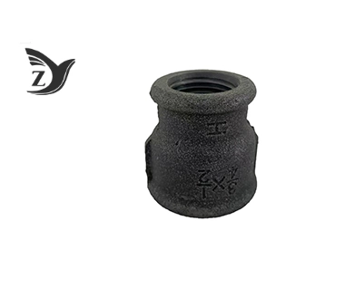 NPT Black Round Face Reducing Coupling Pipe Fittings 1