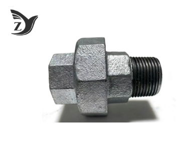 NPT Galvanized Male Female Threaded Union 341 Pipe Fittings 1