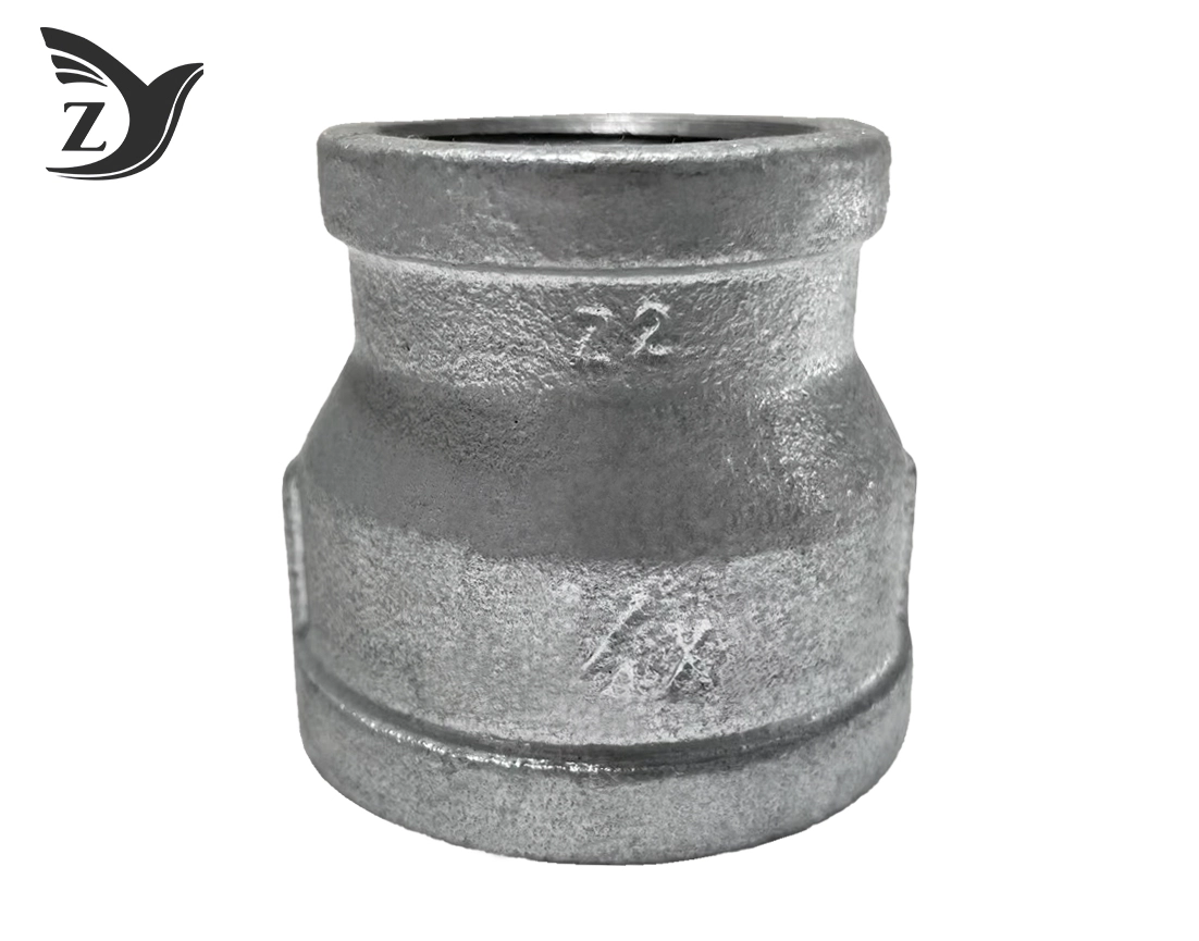 Square Face Galvanized Square Edge Reducing Coupling Pipe Fittings 2 Square Face Galvanized Square Edge Reducing Coupling Pipe Fittings 2