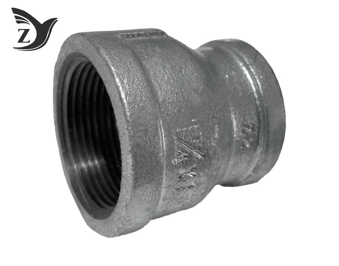 Square Face Galvanized Square Edge Reducing Coupling Pipe Fittings 3