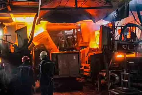 Intelligent Foundry Melting Production Line Intelligent Foundry Melting Production Line