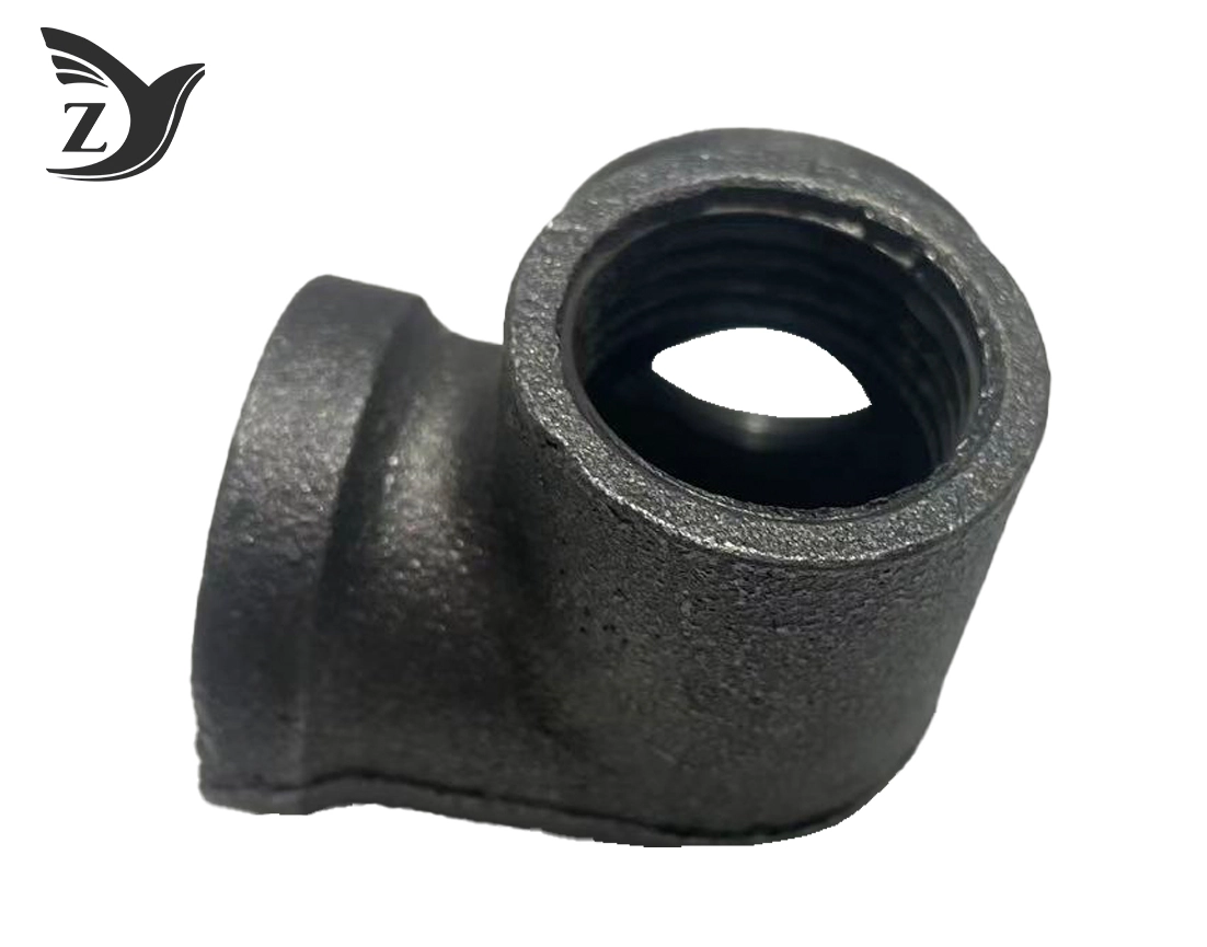 Black Malleable Iron Tee Pipe Fittings  2