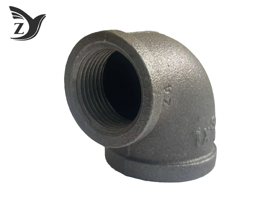 Black Square Edge Reducing 90° Elbow 1 Black Square Edge Reducing 90° Elbow 1