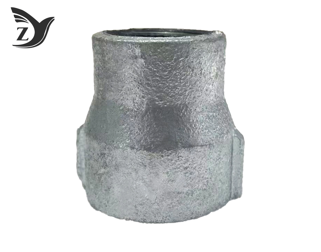 No Hub Hot Dip Galvanized Reducing Coupling Pipe Fitting 1 No Hub Hot Dip Galvanized Reducing Coupling Pipe Fitting 1