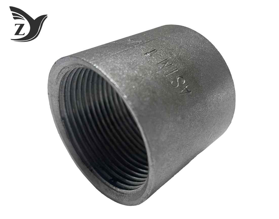 Carbon Steel Full Threaded Coupling Fittings Sand Blasted 2 Carbon Steel Full Threaded Coupling Fittings Sand Blasted 2