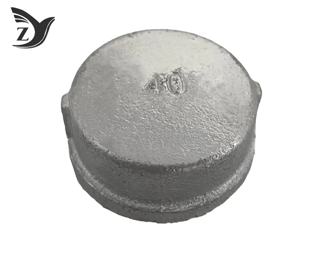 galvanized pipe cap pipe fitting galvanized pipe cap pipe fitting