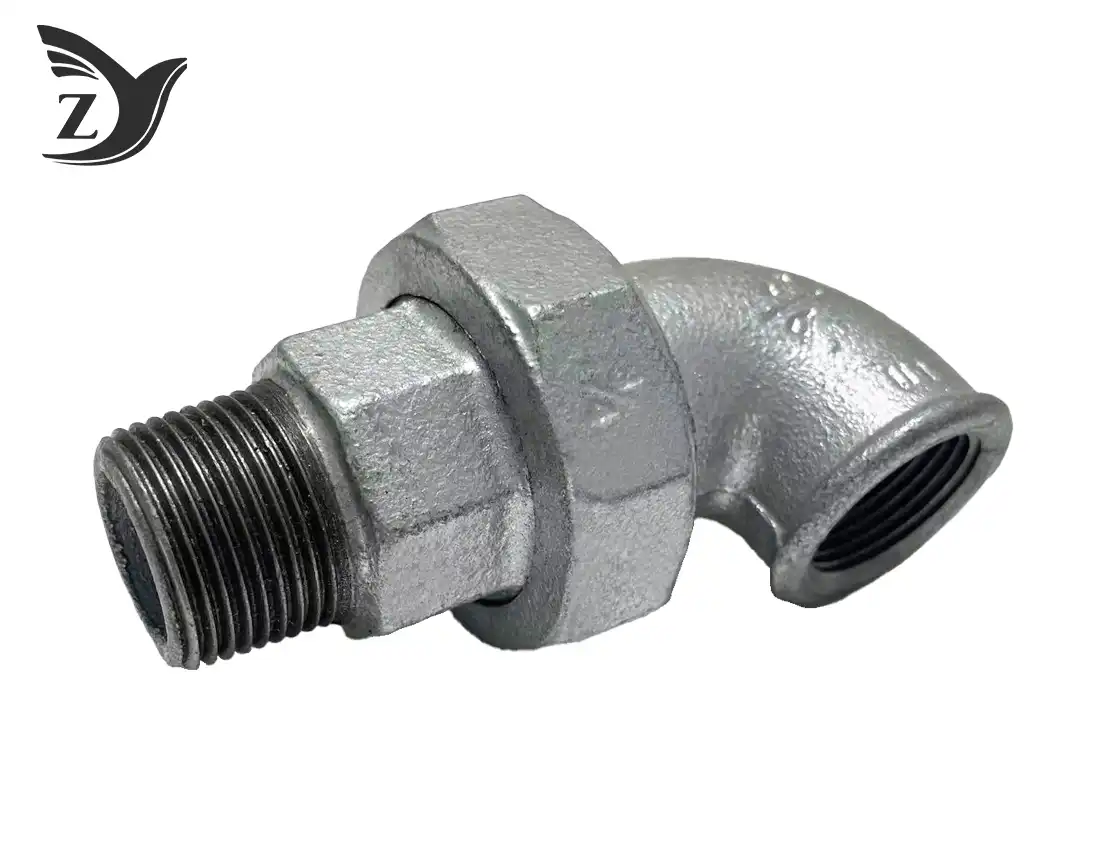 galvanized union elbow threaded pipe fittings with male and female ends galvanized union elbow threaded pipe fittings with male and female ends