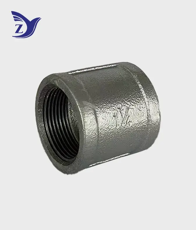 square face galvanized square edge coupling pipe fittings 