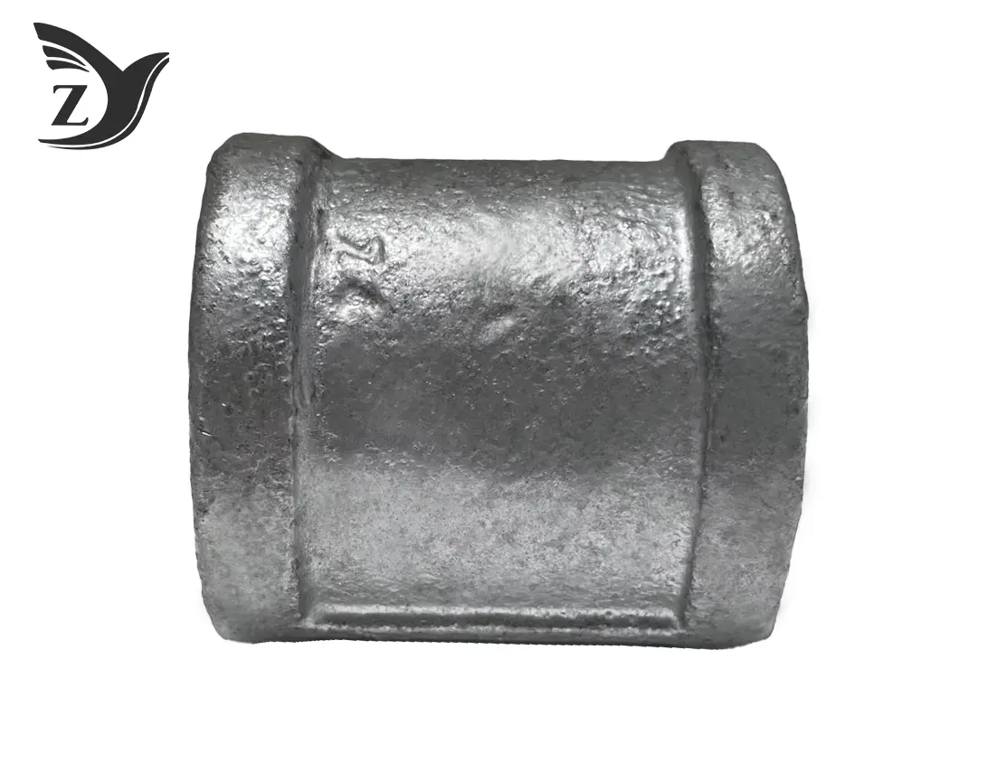 square face galvanized square edge coupling pipe fittings 