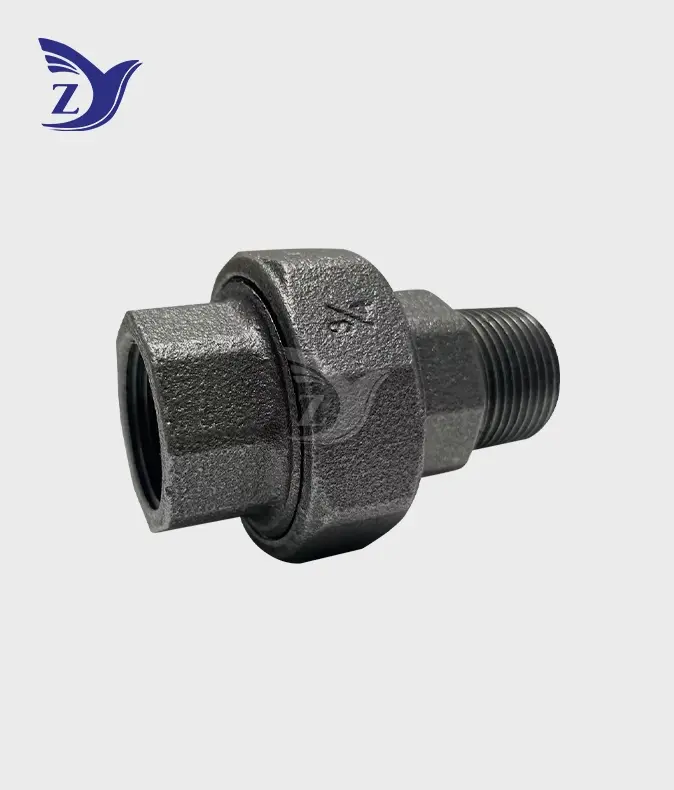 black male-female union 331 pipe fittings black male-female union 331 pipe fittings