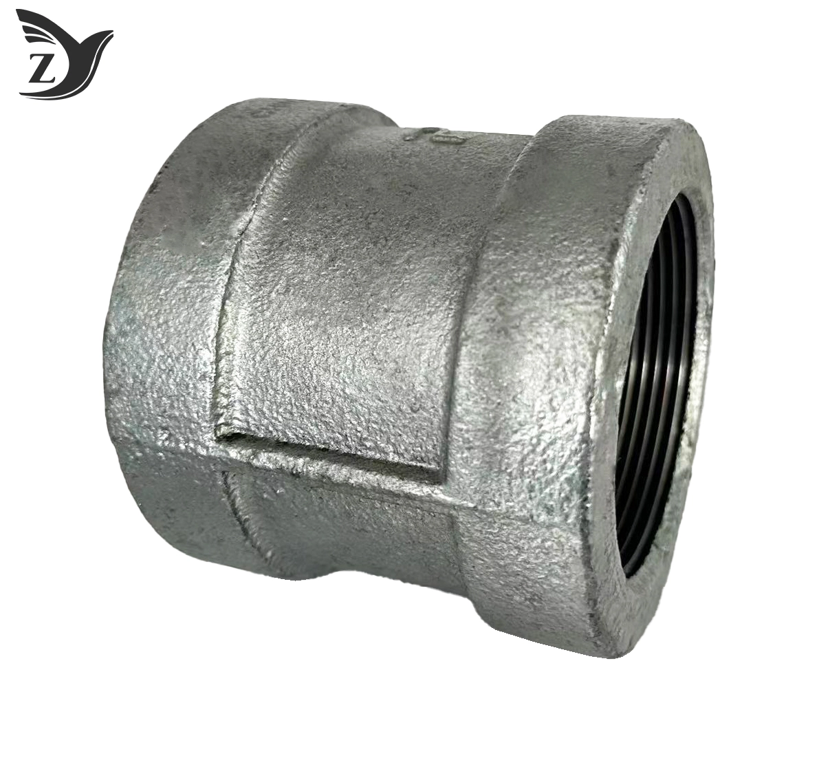 Class 300 Hot Dipped Galvanized Malleable Iron Equal Coupling Pipe Fitting 3 Class 300 Hot Dipped Galvanized Malleable Iron Equal Coupling Pipe Fitting 3
