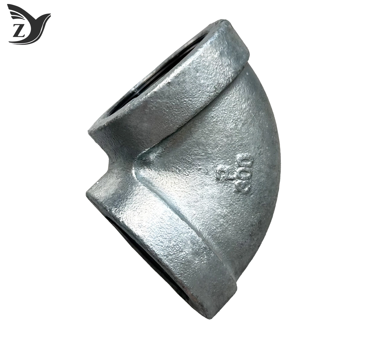 Class 300 Hot Dipped Galvanized Malleable Iron 90° Elbow 3 Class 300 Hot Dipped Galvanized Malleable Iron 90° Elbow 3