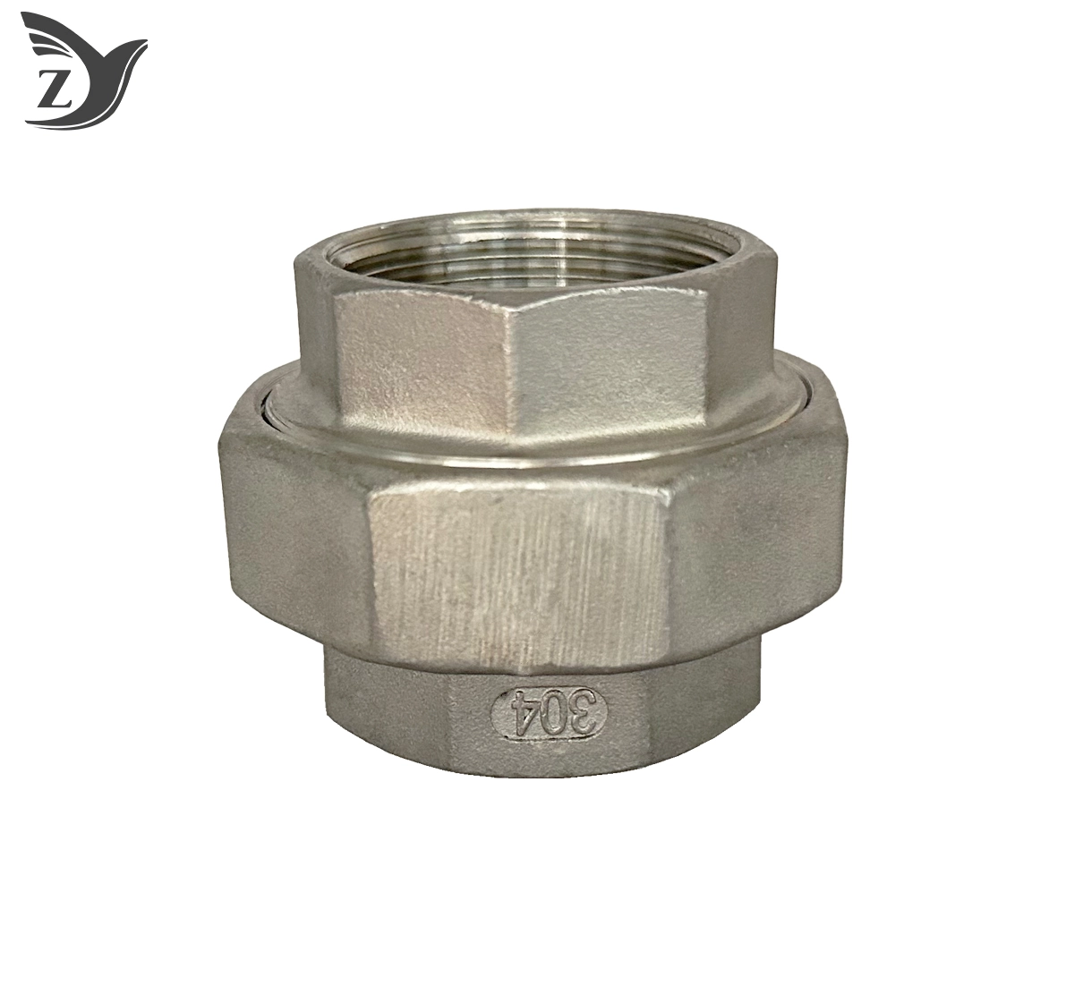 304 Stainless Steel Threaded Union 3