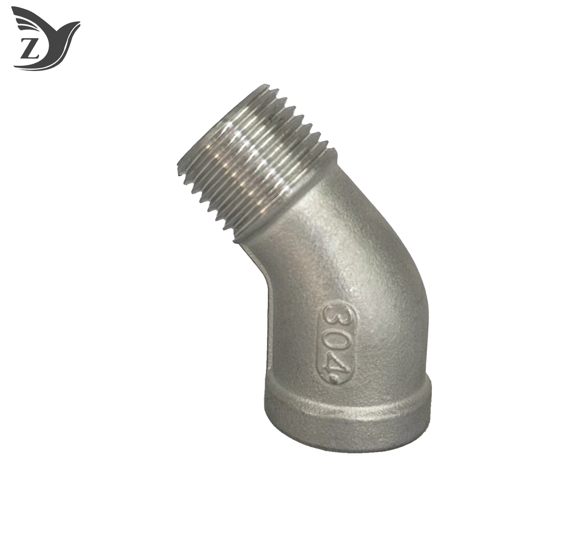 304 Stainless Steel 45° Male‑Female Elbow 2 304 Stainless Steel 45° Male‑Female Elbow 2