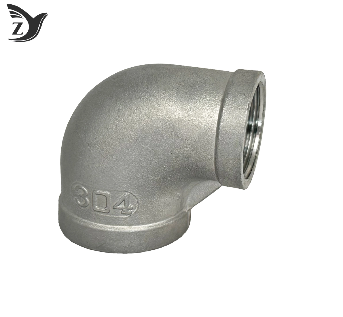 304 Stainless Steel Reducing 90° Elbow 1