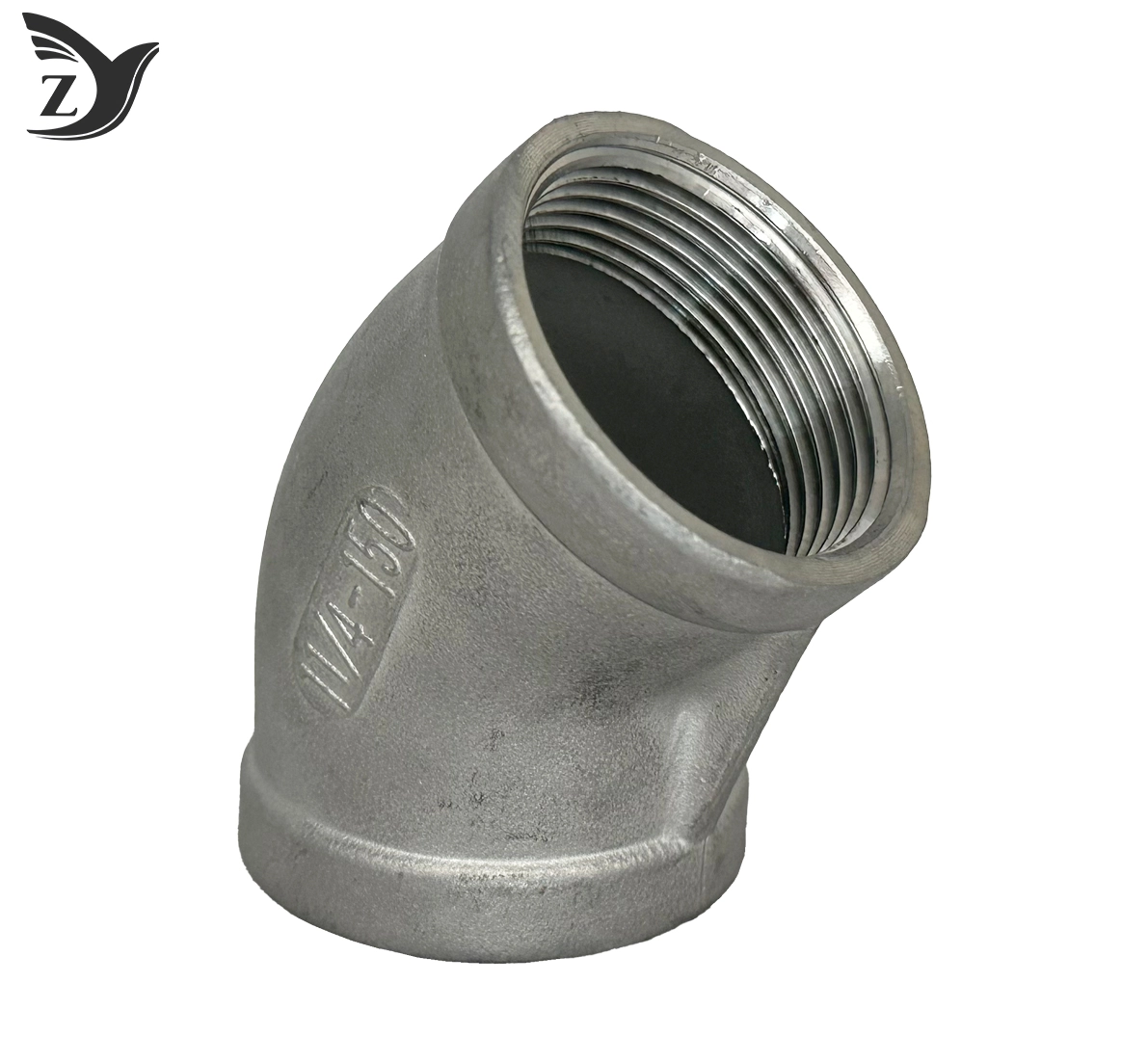 304 Stainless Steel 45° Street Elbow 45° 2
