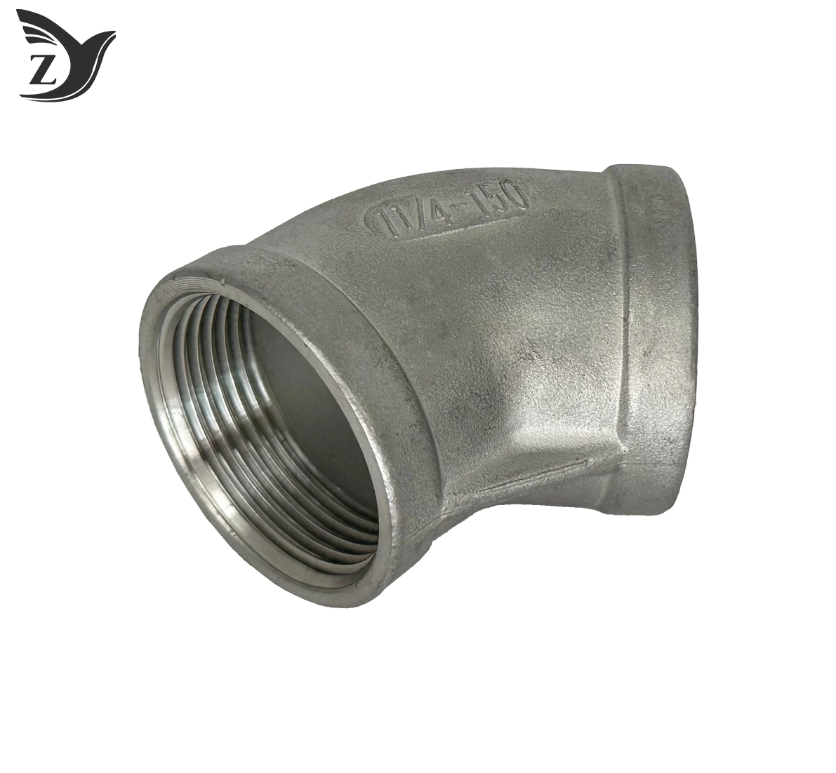 304 Stainless Steel 45° Street Elbow 45° 3