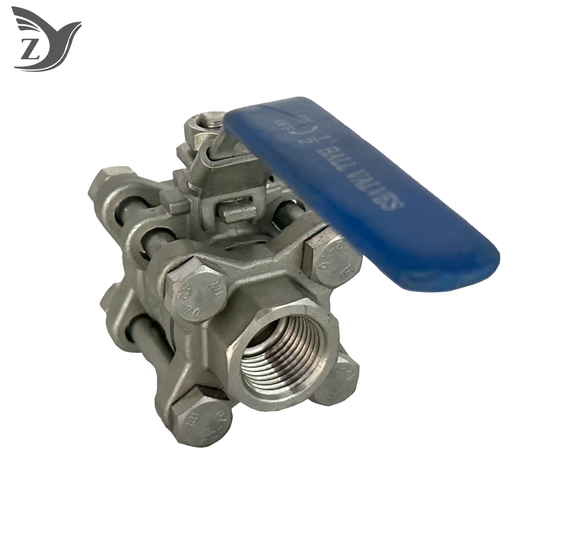 3‑Piece Stainless Steel Female Thread Ball Valve 3