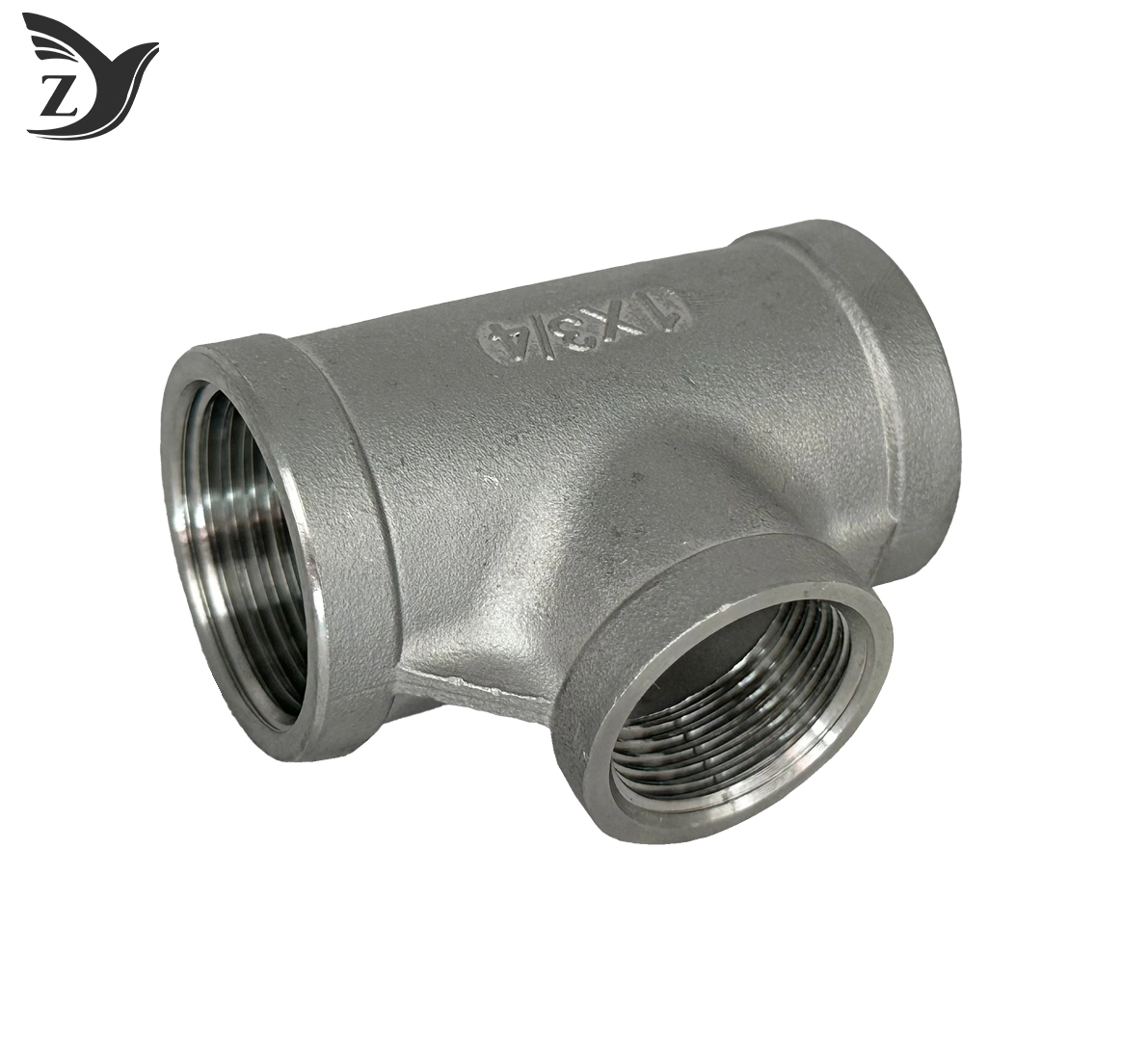 304 Stainless Steel Tee Pipe Fitting 3 304 Stainless Steel Tee Pipe Fitting 3