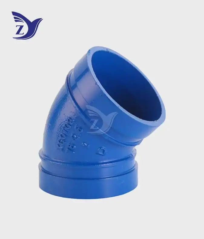 What is a grooved pipe fitting?