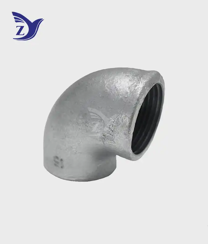 What’s the difference between no hub elbow and standard hub cast iron elbow?