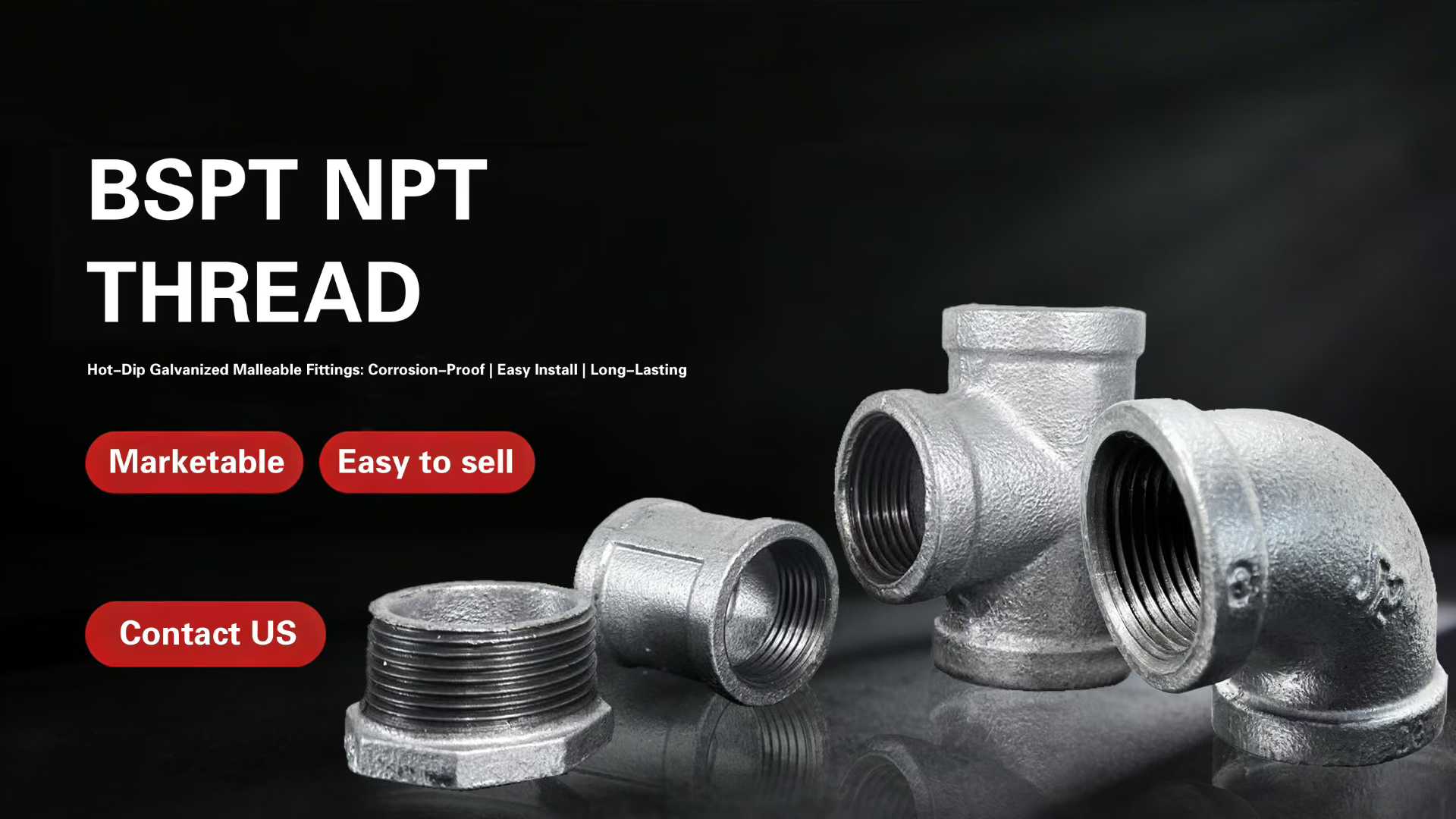 What is a threaded union fitting?