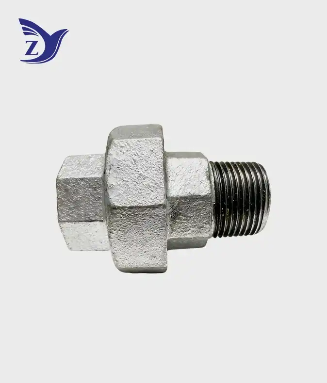 Choose 341 Galvanized NPT Male Female Threaded Union for Outdoor Use