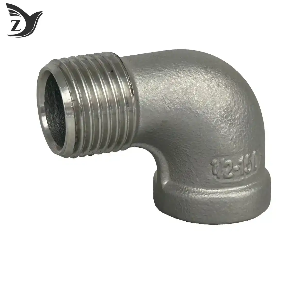 What is the purpose of a threaded street elbow?