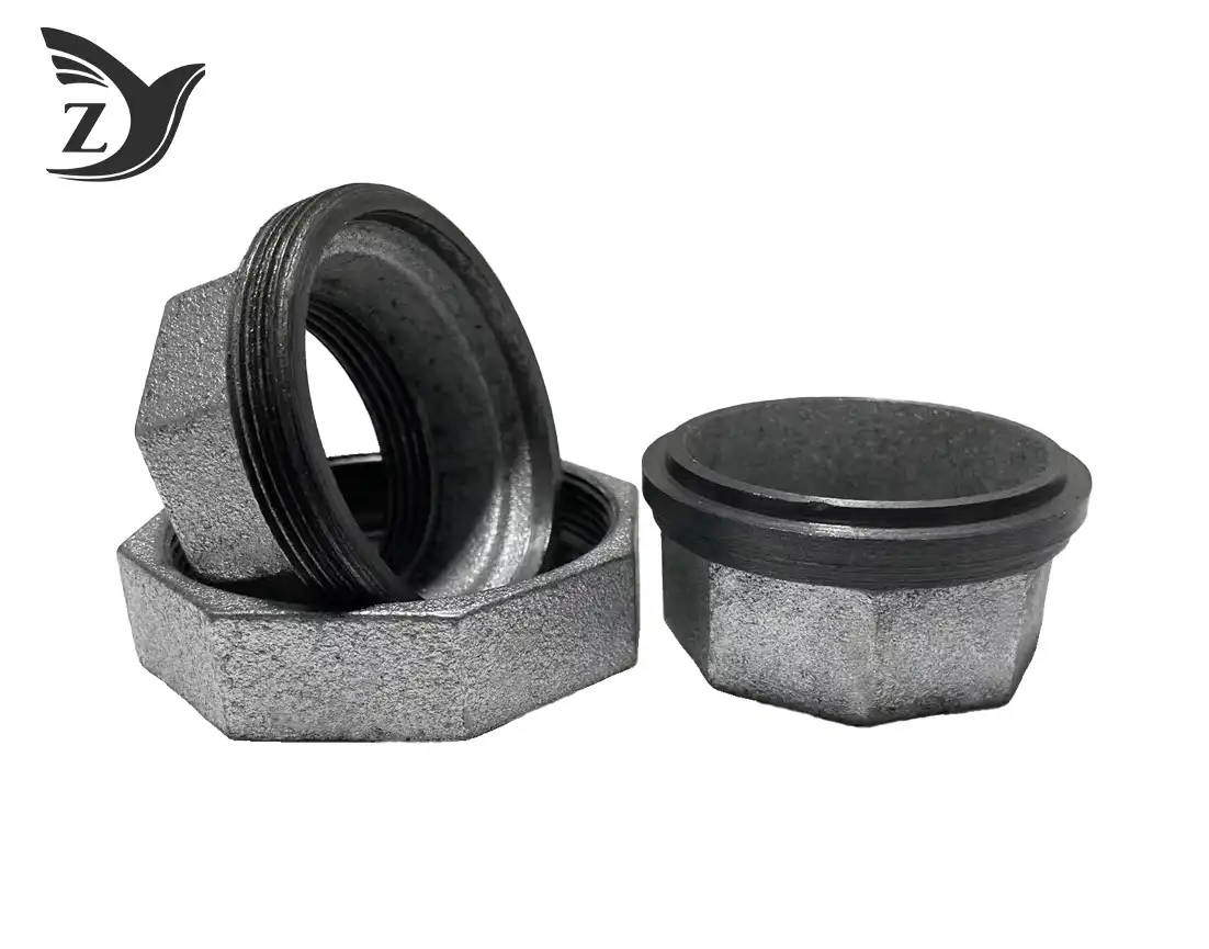 How does a pipe union fitting work?