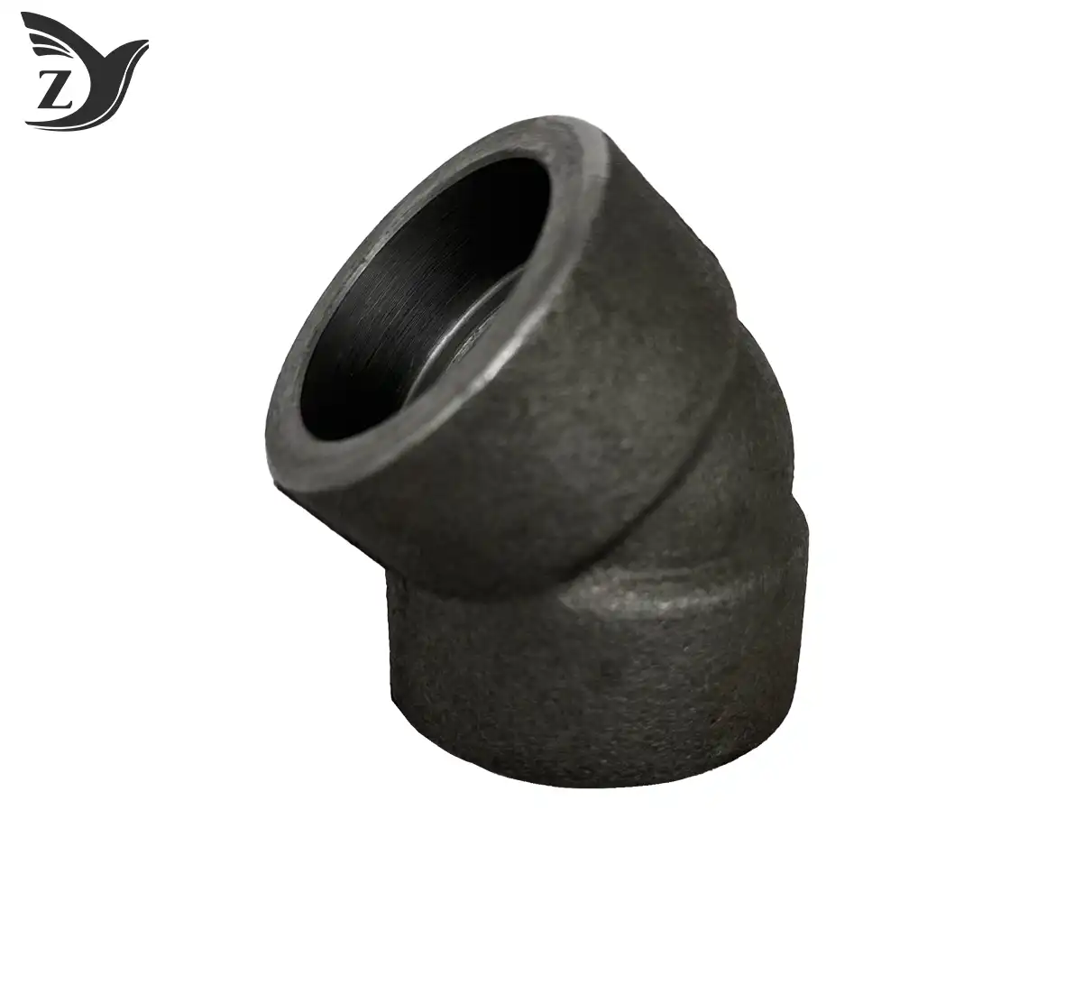 Forged Carbon Steel Socket Weld 45 Degree Elbow High Pressure Pipe Fitting