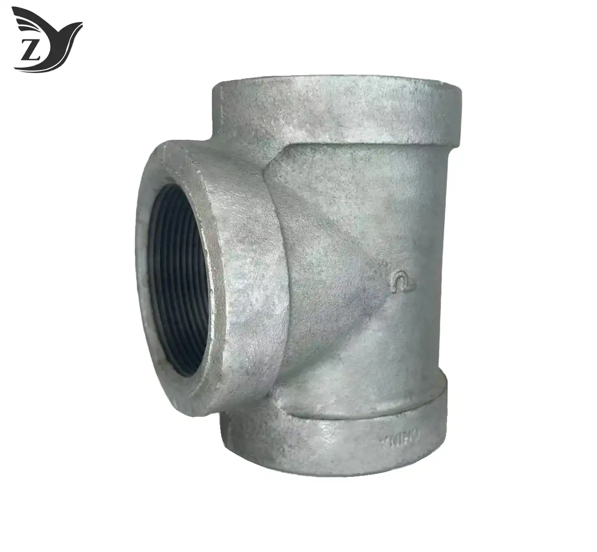 Class 300 Hot Dipped Galvanized Malleable Iron Equal Tee