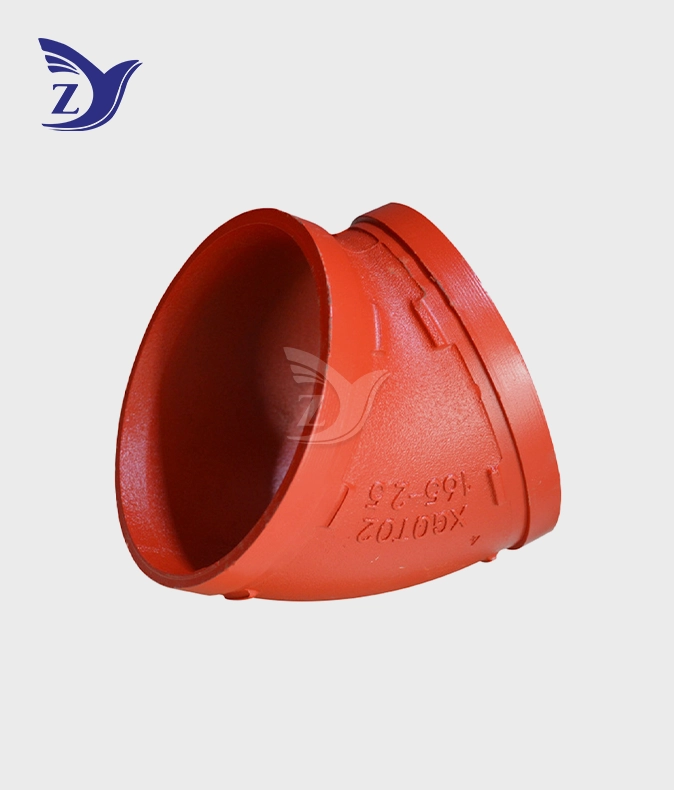 Fire Grooved 45° Elbow